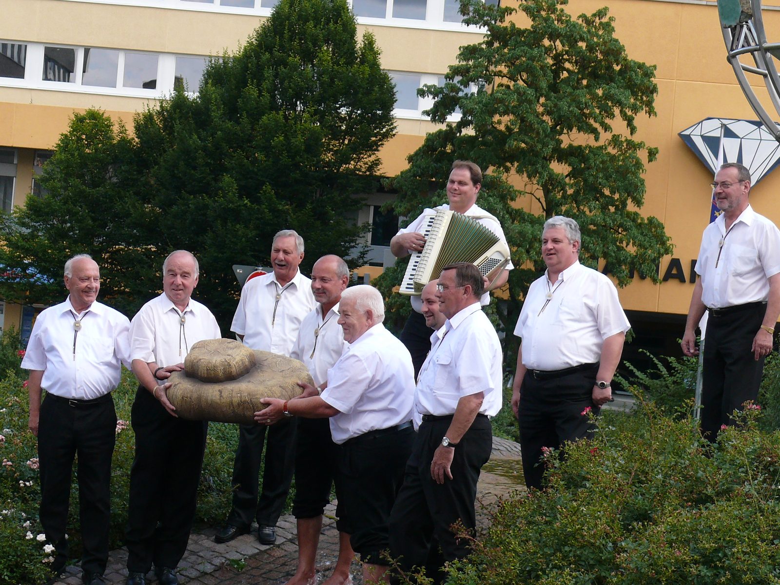 Die ursprüngliche Besetzung der IKG-Bachwagge