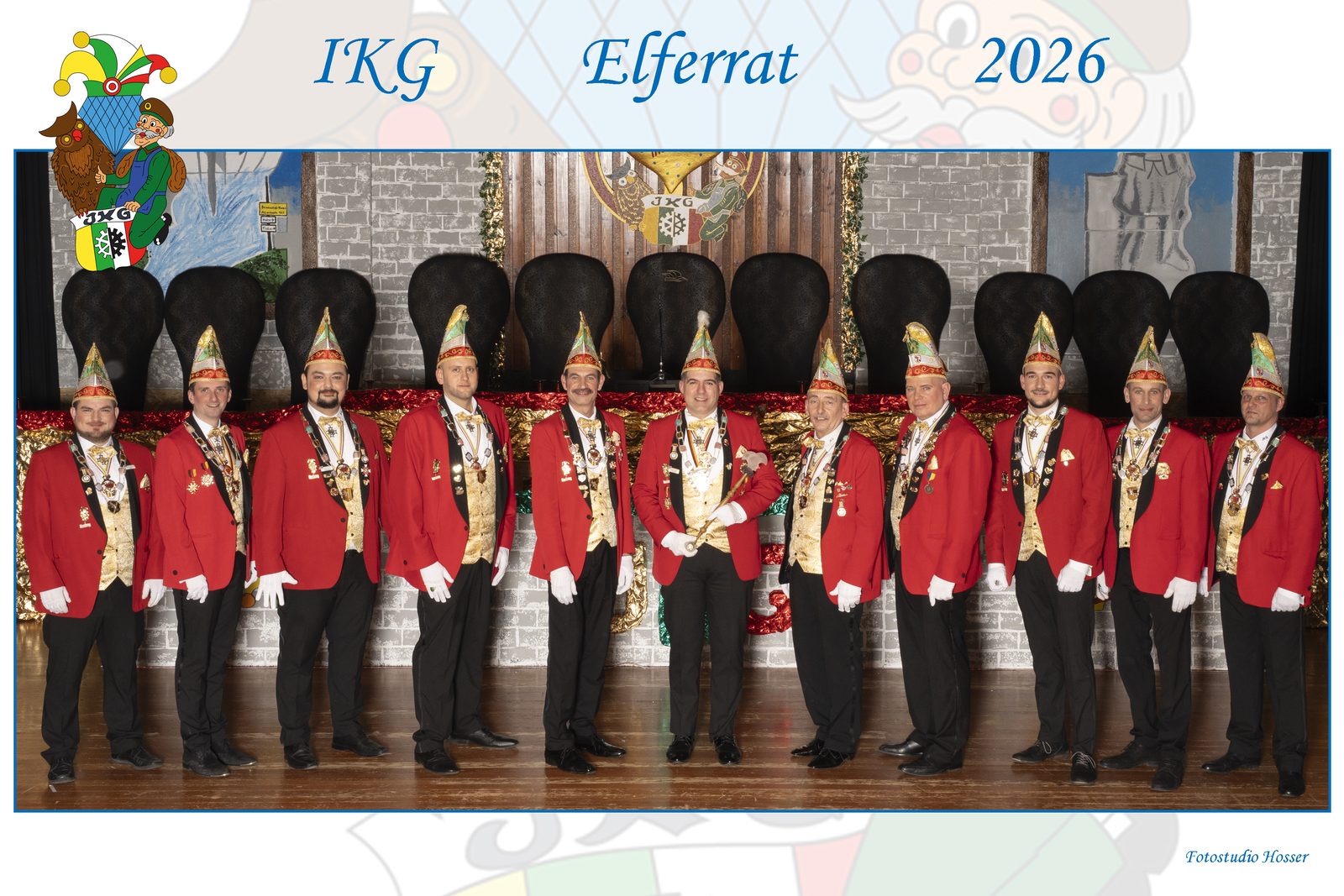 Der Elferrat der IKG 2026