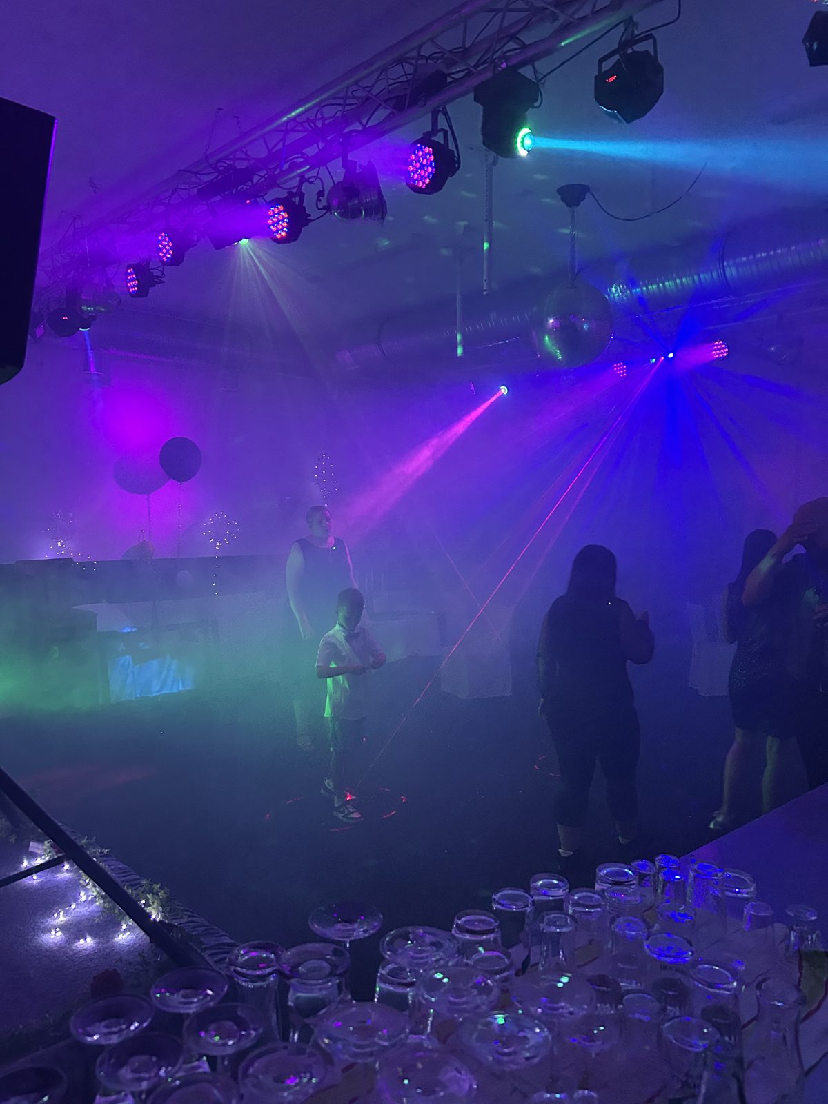 Wagenbauhalle als Partylocation
