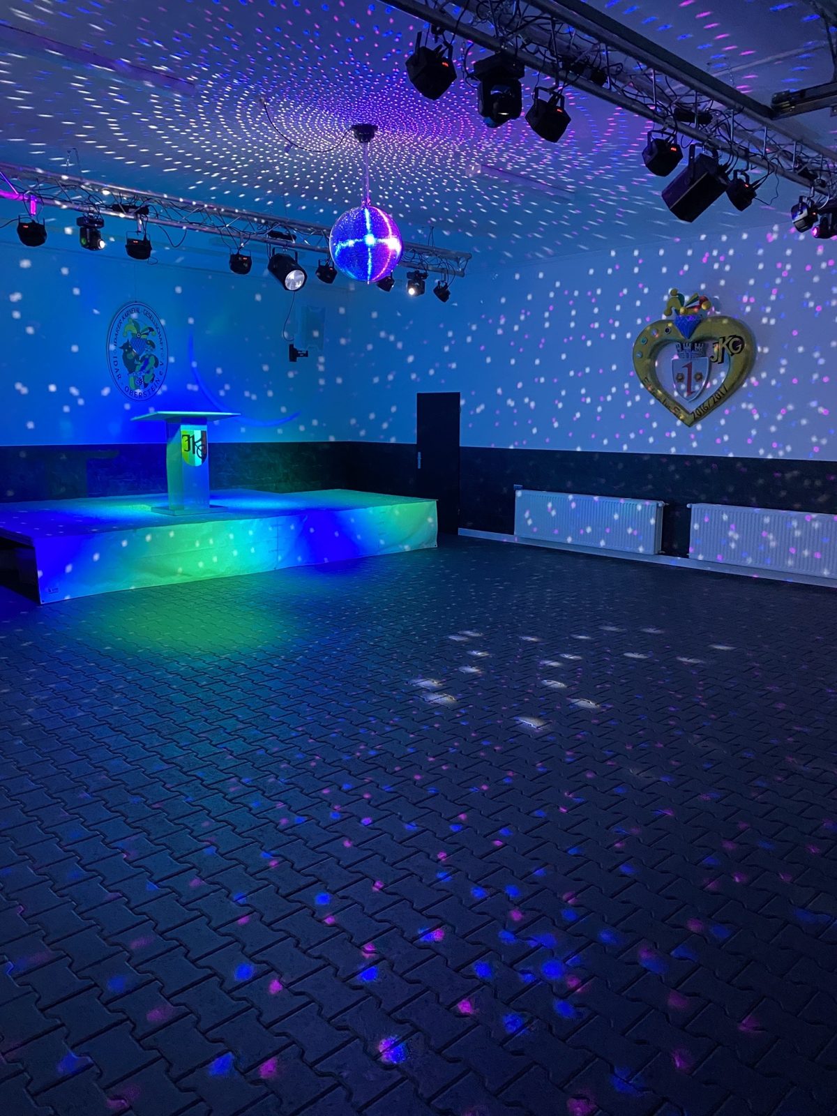 Wagenbauhalle als Partylocation